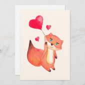 赤狐とハート シーズンカード (正面/裏面)
