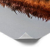 赤狐のポートレート | AIアートポスター ポスター (角)