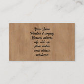 赤狐 名刺 (裏面)