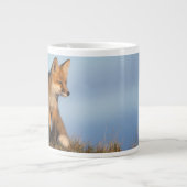 赤狐, Vulpes vulpes ジャンボコーヒーマグカップ (正面)