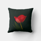 赤独身のチューリップ クッション (裏面)