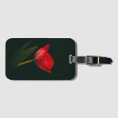 赤独身のチューリップ ラゲッジタグ (正面横)