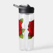 赤独身のバラ ウォーターボトル (右面)