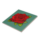 赤独身のバラ タイル (側面)