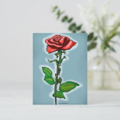 赤独身のバラ ポストカード (スタンド正面)