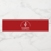 赤獣医学校カスタム卒業党 ペットボトルラベル (シングルラベル)