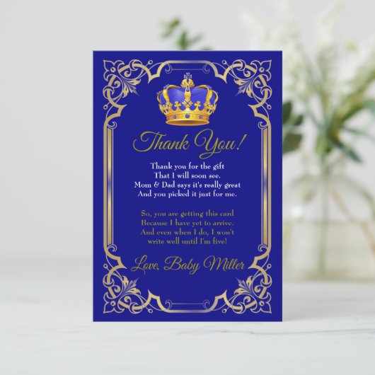 赤王室のちゃんシャワーサンキューカード サンキューカード (スタンド正面)