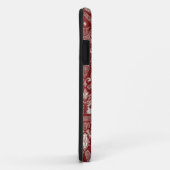 赤王室のダマスク Case-Mate iPhoneケース (裏面/右)