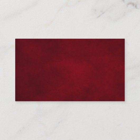 赤王室の白シルバーボー結婚ホのウェブサイトQR エンクロージャーカード (裏面)