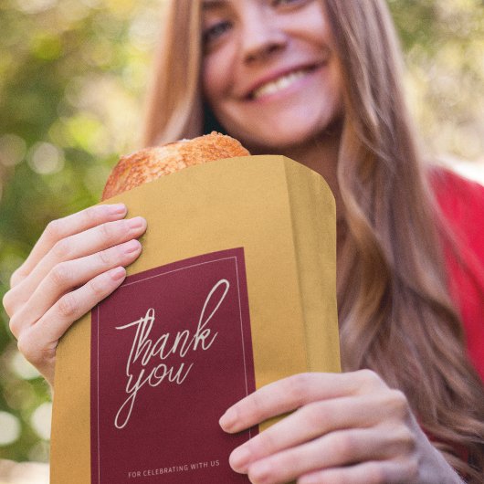 赤王室の青結婚テーマ フェイバーバッグ