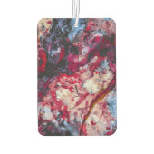 赤瑪瑙クリスタルジオード抽象芸術レギンス カーエアーフレッシュナー (裏面)