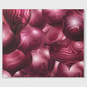 赤瑪瑙クリスマスオーナメント包装紙 ラッピングペーパー (フラット)