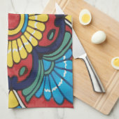 赤瓦メキシコタラセラミックス キッチンタオル (四つ折り)