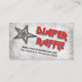 赤生まれちゃんシャワーおむつラッフル エンクロージャーカード (正面)