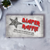 赤生まれちゃんシャワーおむつラッフル エンクロージャーカード