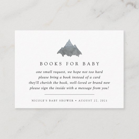 赤生まれちゃんシャワー図書要求カードを探索するには エンクロージャーカード (正面)