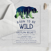 赤生まれん坊のシャワーを浴びる アクリル招待状