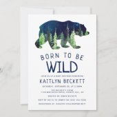 赤生まれん坊のシャワーを浴びる 招待状 (正面)