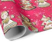 赤生姜パン包装紙 ラッピングペーパー (ロールコーナー)