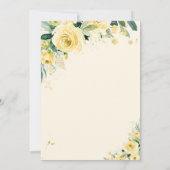 赤男女兼用ちゃんシャワーでゾウを運転 招待状 (裏面)