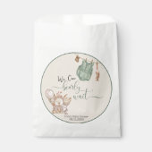 赤男女兼用ちゃんシャワーを待つ フェイバーバッグ (正面)