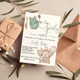 赤男女兼用ちゃんシャワーを待つ 招待状