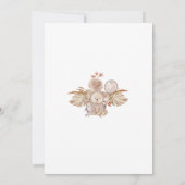 赤男女兼用ちゃんシャワーを待つ 招待状 (裏面)