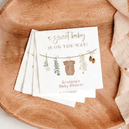 赤男女兼用ちゃんシャワーナプキン、ジェンダーの表示 スタンダードカクテルナプキン