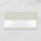 赤男女兼用ちゃんシャワーベビー エンクロージャーカード (正面)