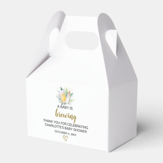 赤男女兼用ちゃんシャワー切妻箱 フェイバーボックス (正面サイド)