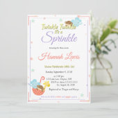 赤男女兼用ちゃんシャワー招待状母になる 招待状 (スタンド正面)