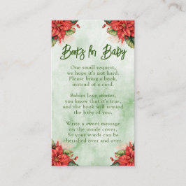 赤男女兼用ちゃんシャワー用クリスマスブック エンクロージャーカード