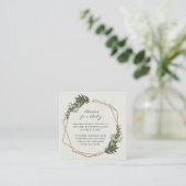 赤男女兼用ちゃんシャワー用幾何学本 エンクロージャーカード (スタンド正面)