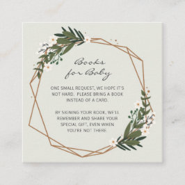 赤男女兼用ちゃんシャワー用幾何学本 エンクロージャーカード