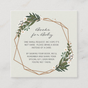 赤男女兼用ちゃんシャワー用幾何学本 エンクロージャーカード