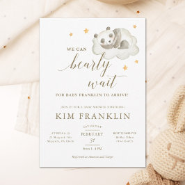 赤男女兼用ちゃんシャワー請求書を待つことができる 招待状