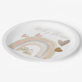 赤男女兼用ちゃんシャワー ペーパープレート (アングル)