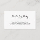 赤男女兼用シンプルちゃんシャワー用の本 エンクロージャーカード (正面)