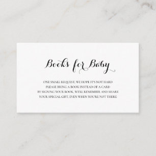 赤男女兼用シンプルちゃんシャワー用の本 エンクロージャーカード