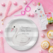 赤男女兼用パーソナライズされたちゃんシャワー ペーパープレート (パーティー)