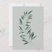 赤異教のちゃんシャワー付き離れの母神女神 招待状 (裏面)