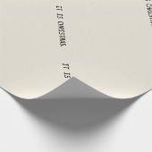 赤痢のクリスマス ラッピングペーパー (角)