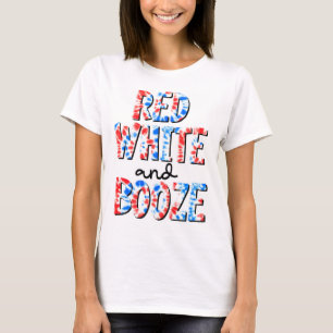 赤白とブーズ愛国心 Tシャツ