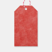 赤白と私は愛国的なブライダルシャワー好意B ギフトタグ (裏面)