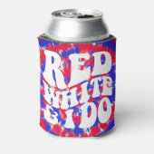 赤白と私は | レトロアメリカ絞り染め 缶クーラー (缶裏面)