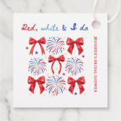 赤白と誓う7月4日 ブライダルシャワー フェイバータグ (裏面)