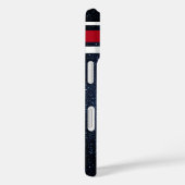 赤白と青のアメリカンフットボールのチームスポーツ Case-Mate iPhoneケース (裏面 / 右)