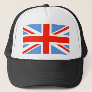 赤白と青のユニオンジャック英国国旗 キャップ