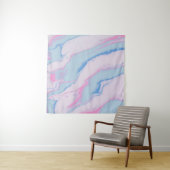 赤白と青の抽象芸術絵画 タペストリー (インサイチュ)