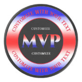 赤白と青のMVP アイスホッケーパック (正面)